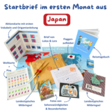 Startbrief im ersten Monat aus Japan