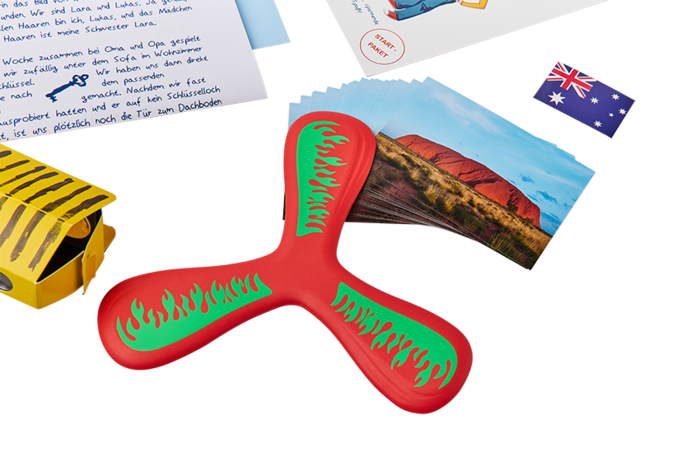 Ausschnitt Schulpaket Australien