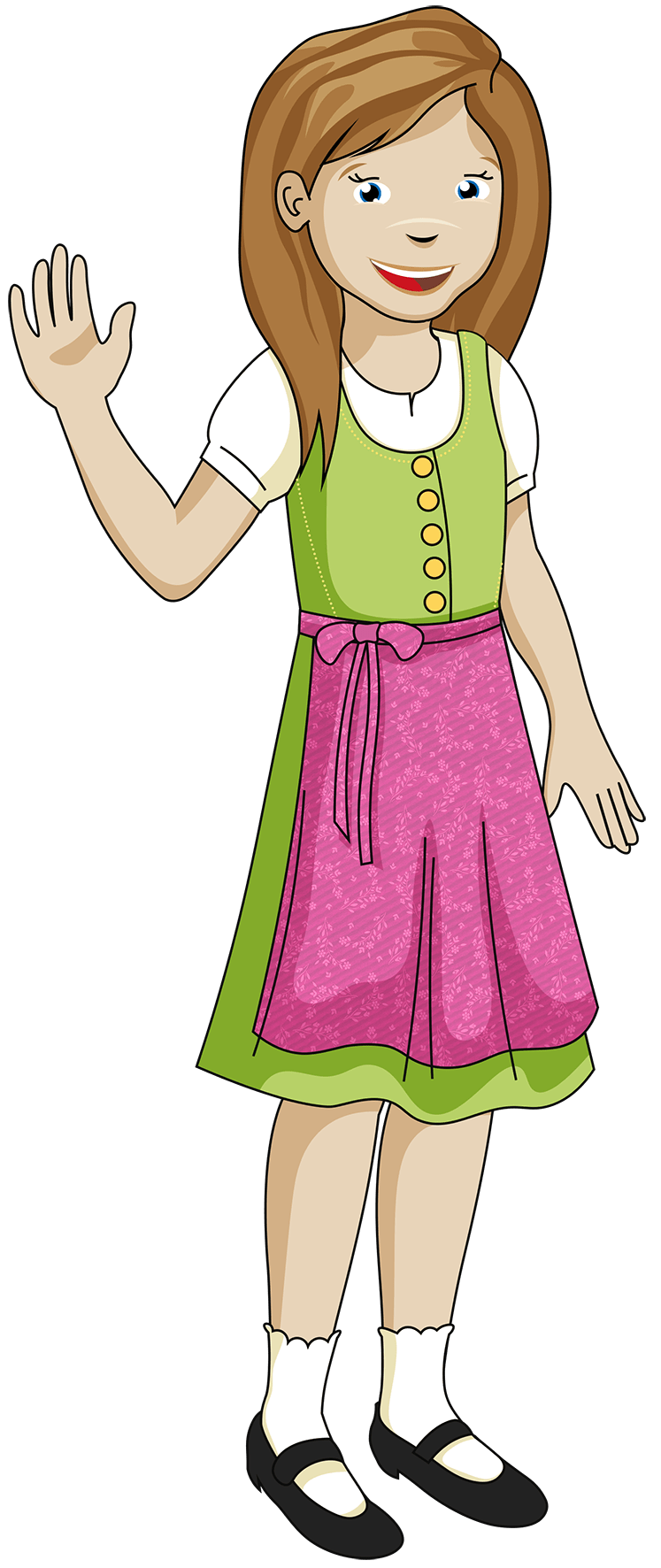 Lara in Tracht