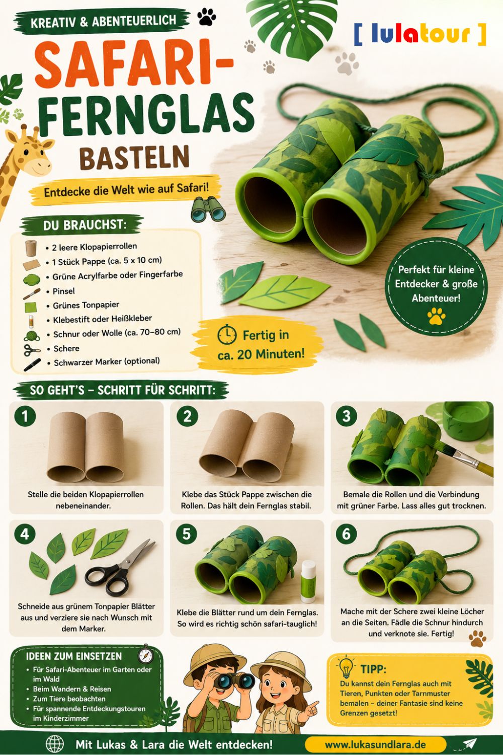 Fernglas basteln
