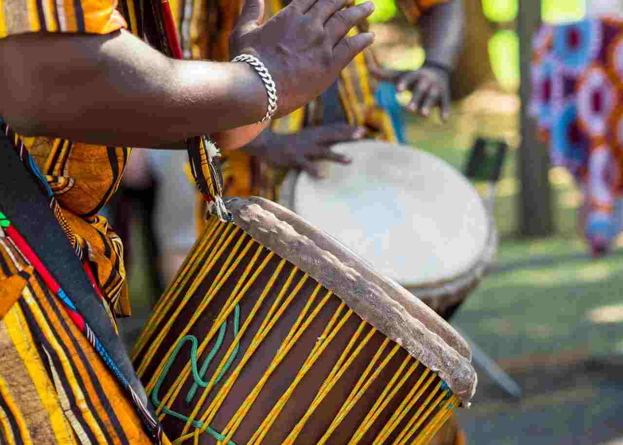 afrikanisches Trommeln