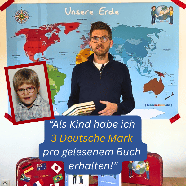 Unser Gründer hat früher nie gerne gelesen