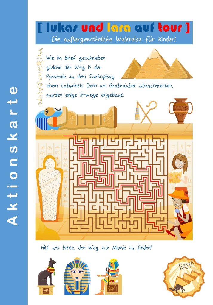 Lulatour Ägypten Aktionskarte