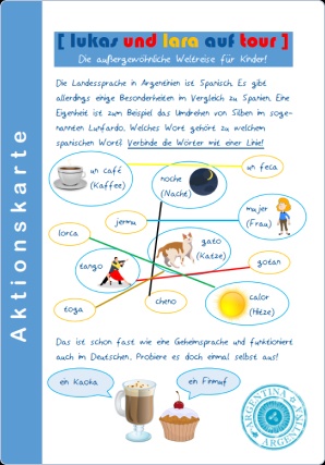 Lulatour Argentinien Aktionskarte