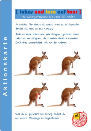 Lulatour Australien Aktionskarte
