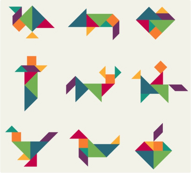 Tangram-Figuren