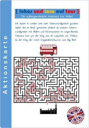 Lulatour England Aktionskarte