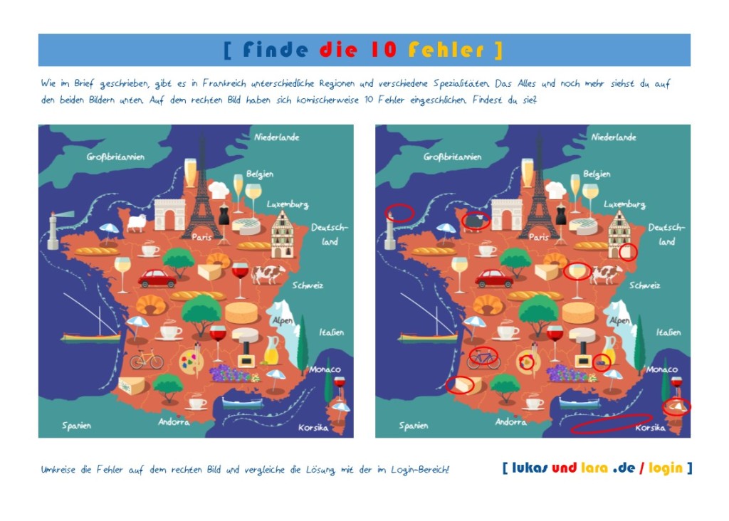 Lulatour Frankreich Aktionskarte