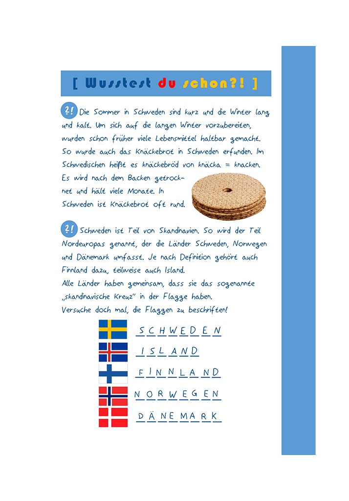 Lulatour Schweden Aktionskarte