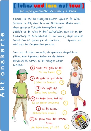 Lulatour Spanien Aktionskarte
