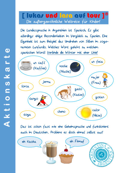 Aktionskarte Argentinien