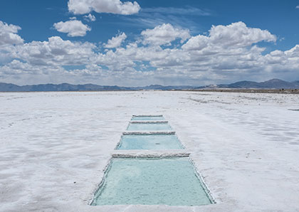 Salzwüste Salinas Grandes