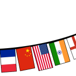 Flaggen der vereinigten Länder KopieI