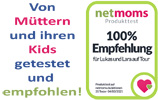 NetMoms Produkttest - 100% Weiterempfehlung